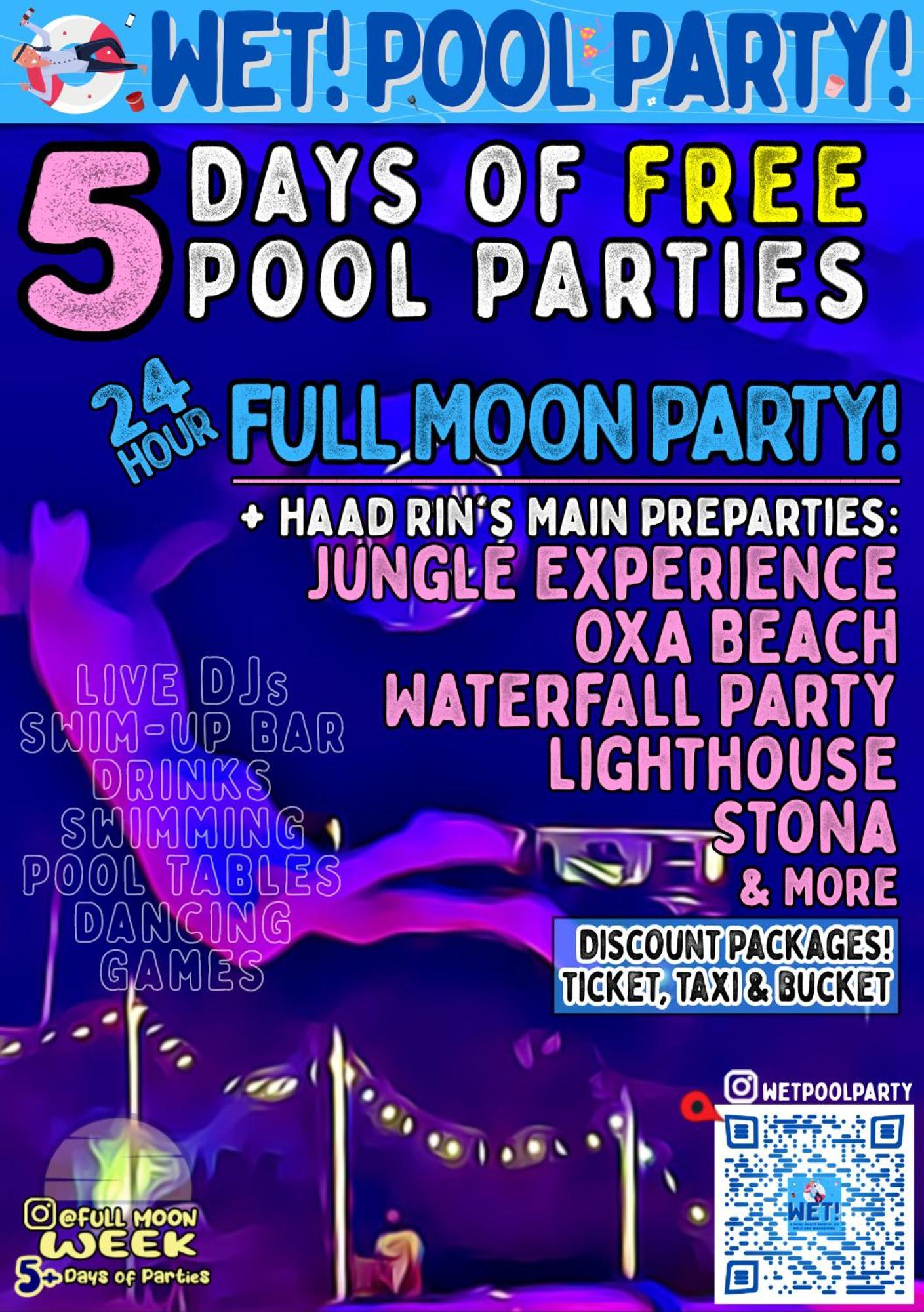 Wet! A Pool Party Hostel By Wild & Wandering Хаад Рин Экстерьер фото